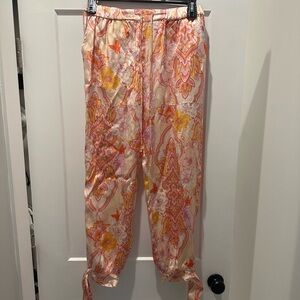 Zara high Waist Satin Sasha pant